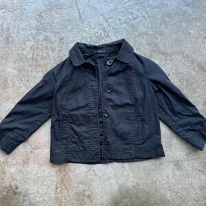 Vintage Gap Black Button Up Shirt